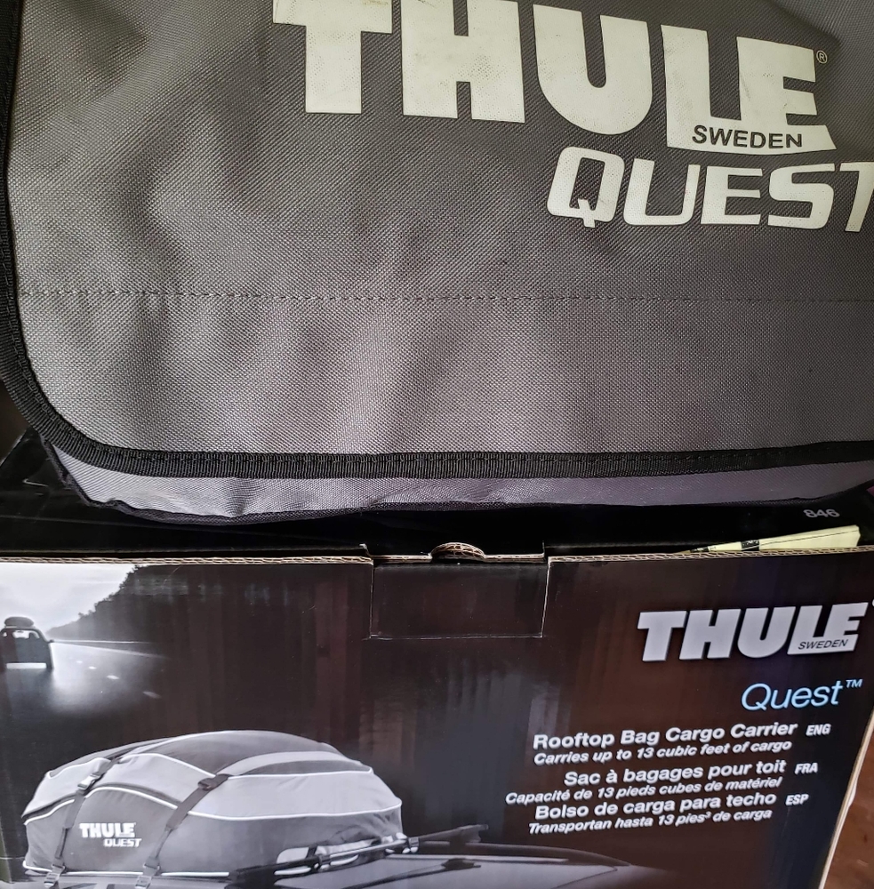 Thule soft top travel bag.